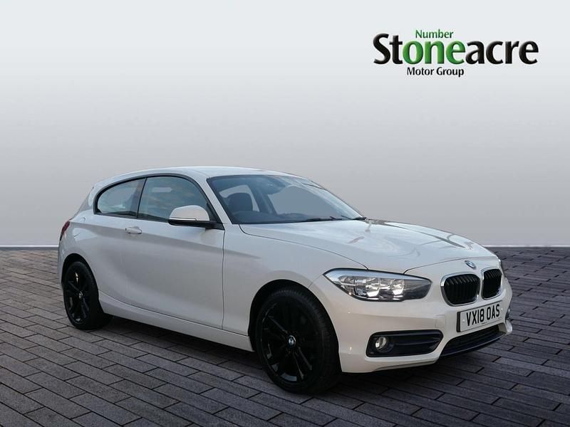 White Used 2018 BMW 118 Sport Line Hatchback | £11,495 (Super price) - Image 1/4