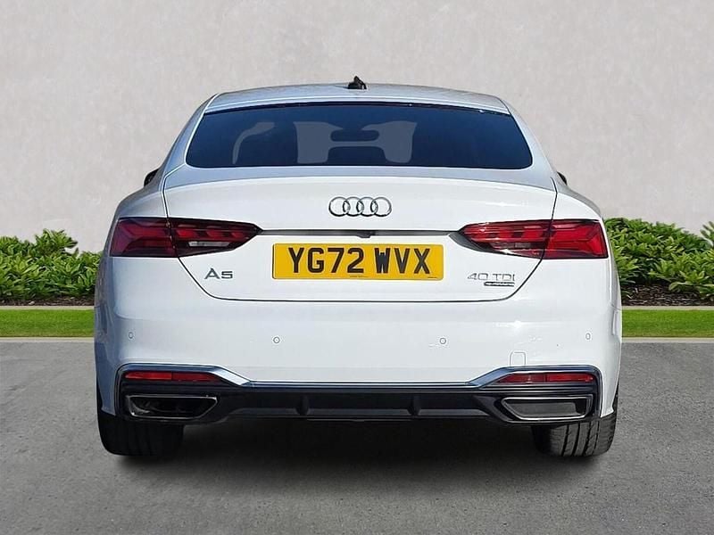 Used Audi A5 S-Line 204 HP (150 kW) 2022 White Coupe