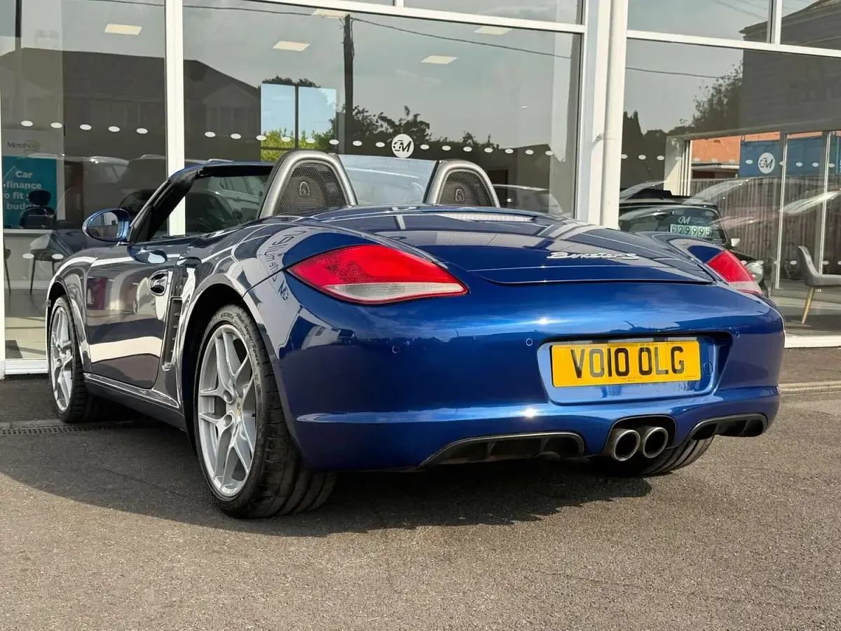 Used Porsche Boxster 310 HP (228 kW) 2010 Blue Cabriolet