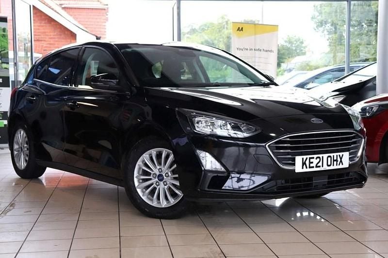 Black Used 2021 Ford Focus Titanium Hatchback | £13,040 (Fair price) - Image 1/1