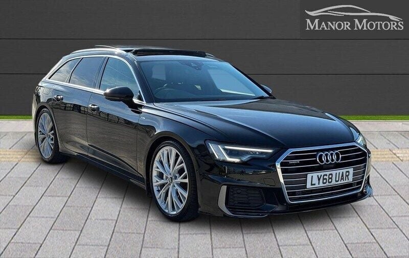 Black Used 2019 Audi A6 S-Line Estate | £30,690 (A bit pricey) - Image 1/4