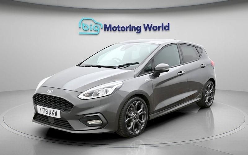 Used Ford Fiesta ST-Line X 125 HP (91 kW) 2019 Grey Hatchback