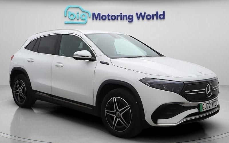 White Used 2022 Mercedes EQA250 AMG line SUV | £18,300 (Fair price) - Image 1/4