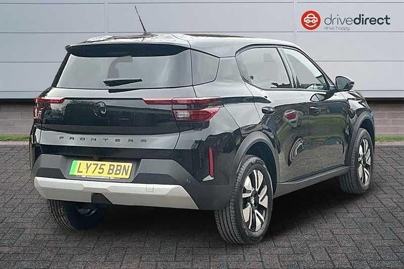 Used Vauxhall Frontera 83 kW (113 HP) 2025 Black SUV