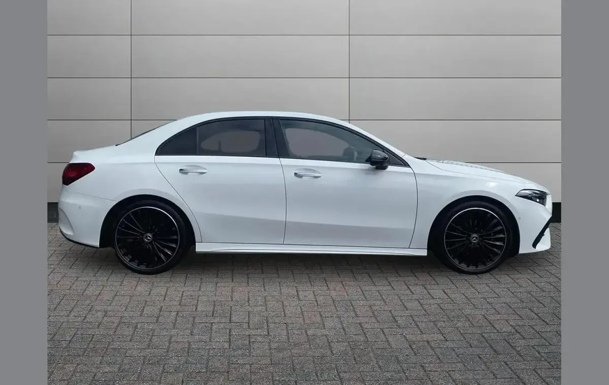Used Mercedes A200 AMG line 175 HP (128 kW) 2025 White Sedan
