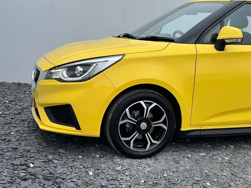 Used MG MG3 Excite 106 HP (77 kW) 2021 Yellow Hatchback