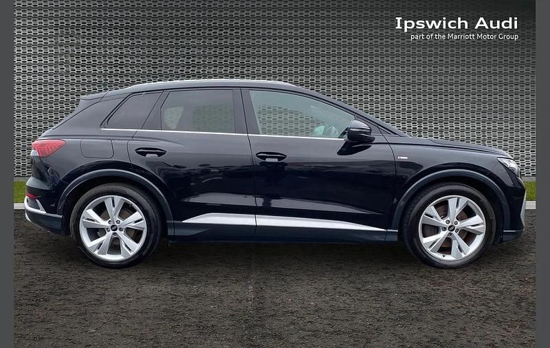 Used Audi Q4 e-tron S-Line 219 kW (299 HP) 2022 Black SUV