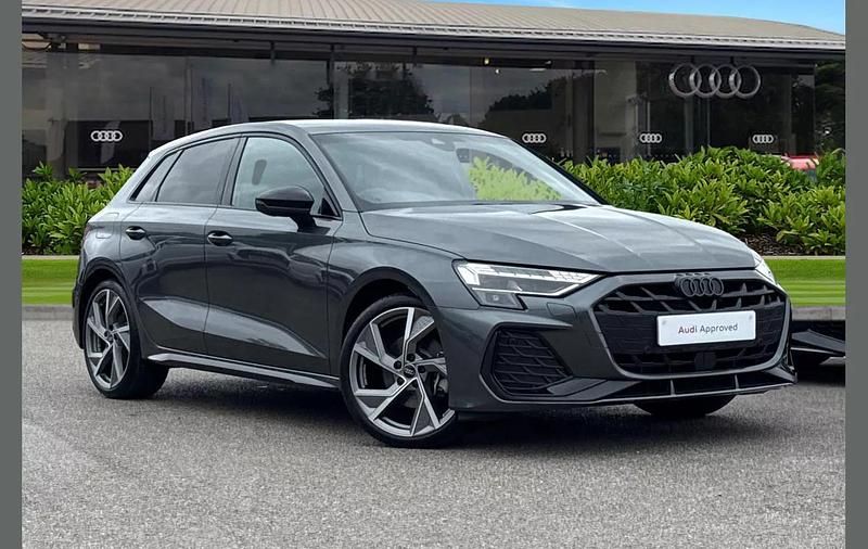 Grey Used 2024 Audi A3 Black Edition Hatchback | £30,490 (Expensive) - Image 1/4