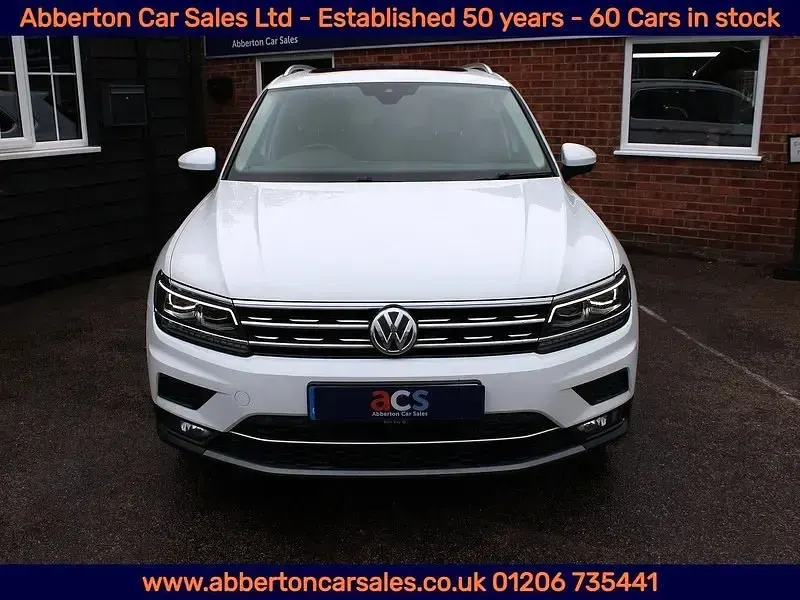 Używany VW Tiguan SEL 150 KM (110 kW) 2018 Biały SUV