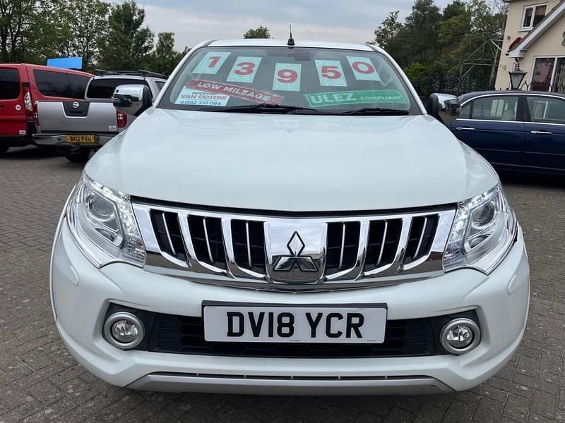 Used Mitsubishi L200 Warrior 2018 White Pickup