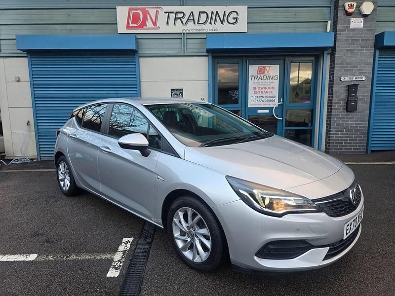 Used Vauxhall Astra S 105 HP (77 kW) 2020 Silver Hatchback