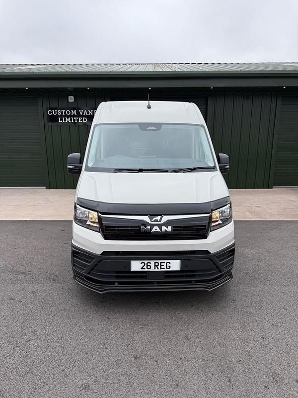 New MAN TGE 2026 Grey Van