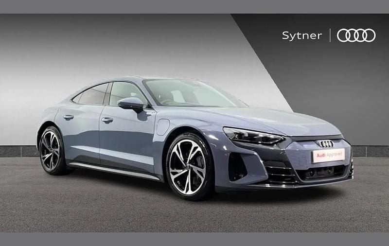 Grey Used 2021 Audi e-tron GT quattro Comfort Sedan | £37,500 (Good price) - Image 1/4