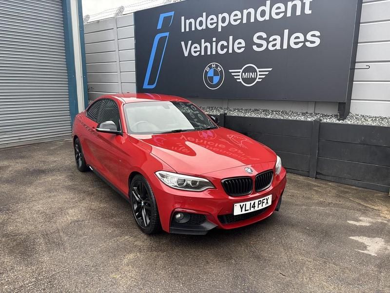 Used BMW 225 M Sport 218 HP (160 kW) 2014 Red Coupe