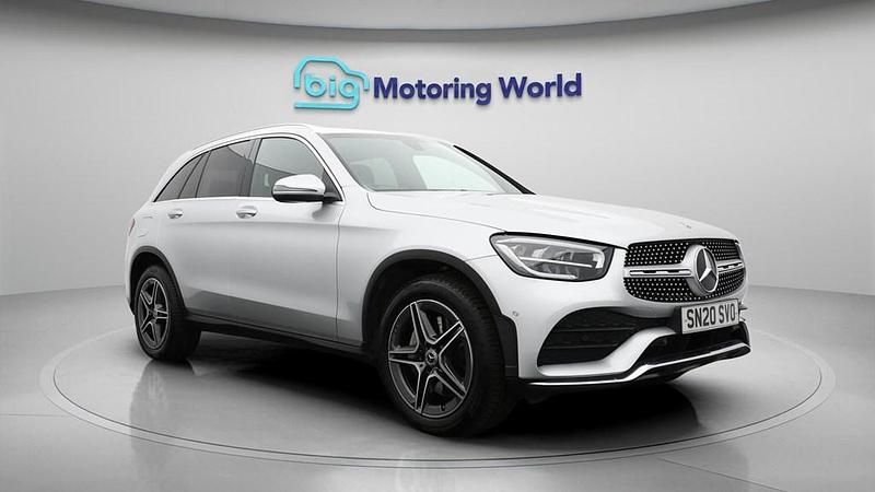 Used Mercedes GLC220 AMG line 194 HP (142 kW) 2020 Silver SUV