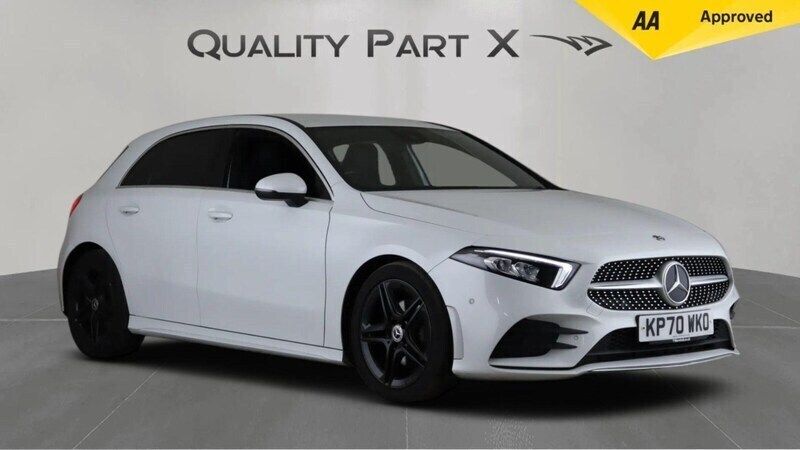 White Used 2021 Mercedes A200 Executive Hatchback | £16,679 (Good price) - Image 1/4