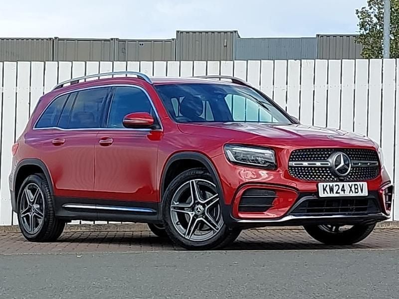 Red Used 2024 Mercedes GLB200 AMG Line Premium SUV | £34,998 (Expensive) - Image 1/4