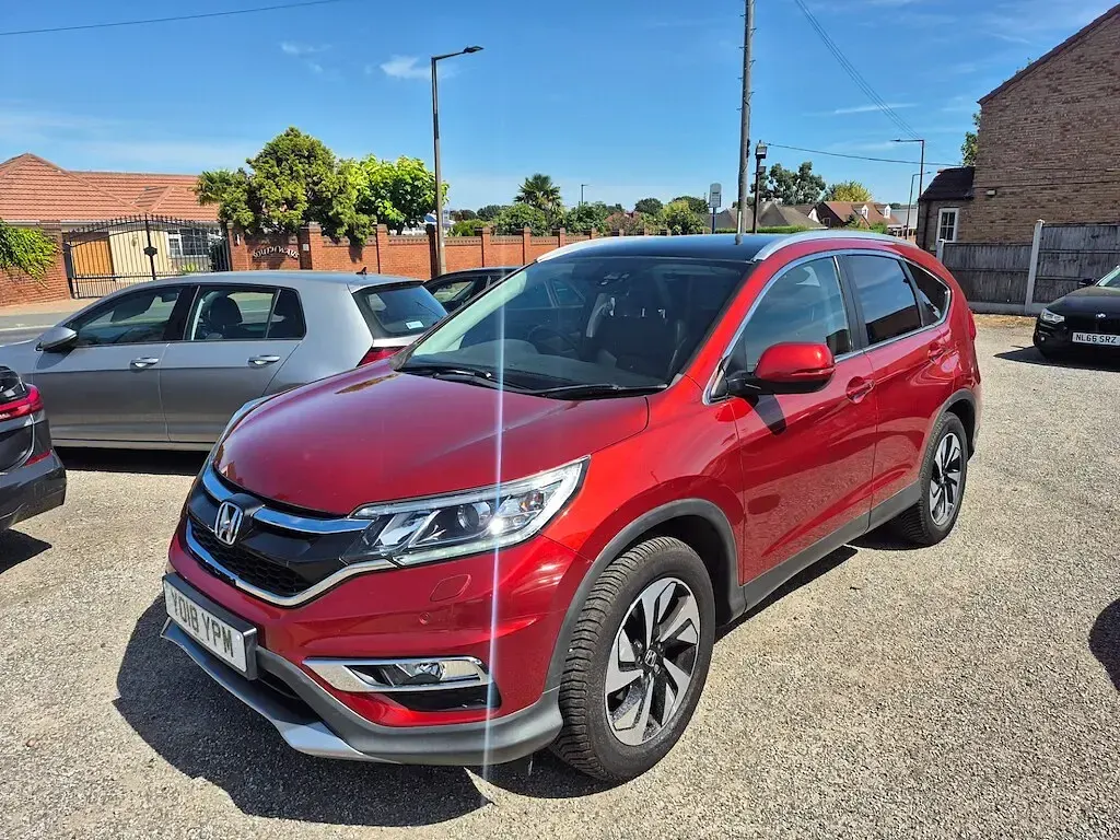 Used Honda CR-V EX 152 HP (111 kW) 2018 Red SUV