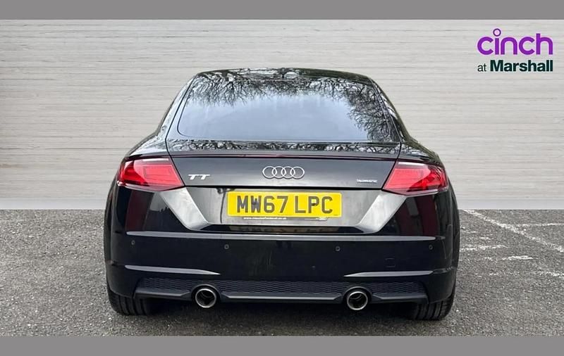 Used Audi TT Black Edition 184 HP (135 kW) 2017 Black Coupe