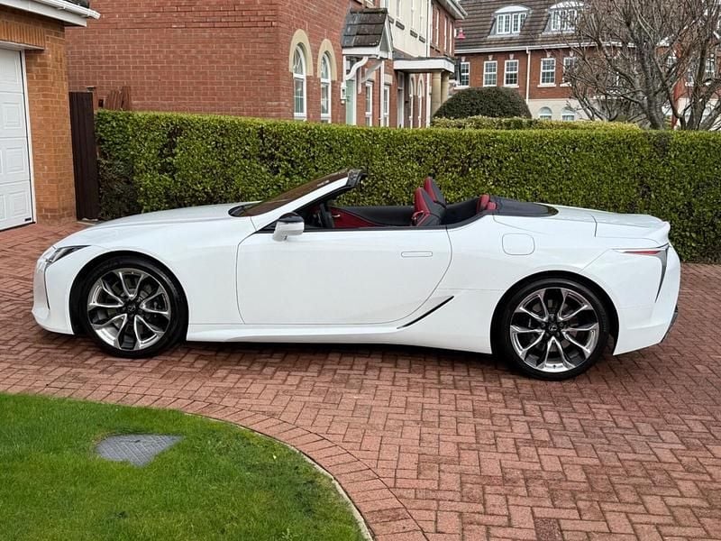 Used Lexus LC 500 Sport Line 2022 White Cabriolet