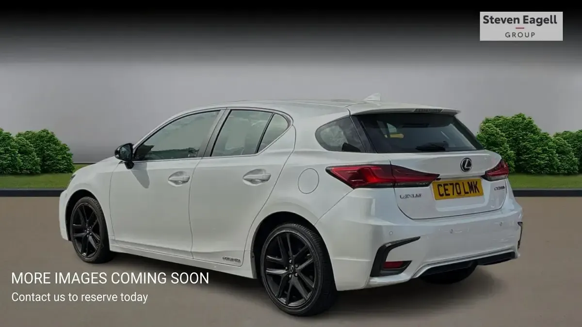 Used Lexus CT200h 2020 White Hatchback