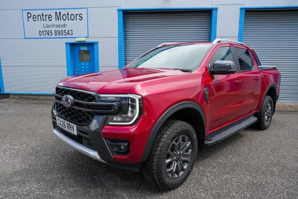 New Ford Ranger Wildtrack 2026 Red Pickup