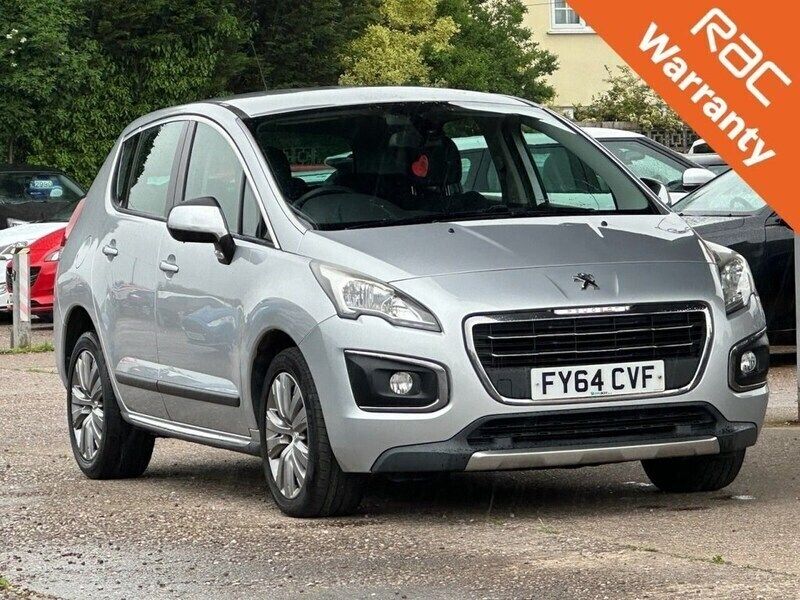 Silver Used 2014 Peugeot 3008 Active Hatchback | £3,000 (Fair price) - Image 1/4