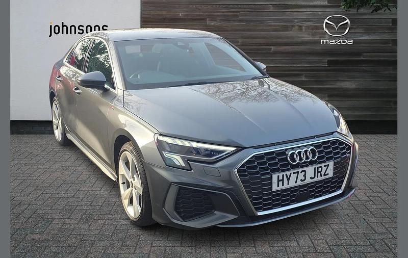 Used Audi A3 S-Line 108 HP (79 kW) 2023 Grey Sedan