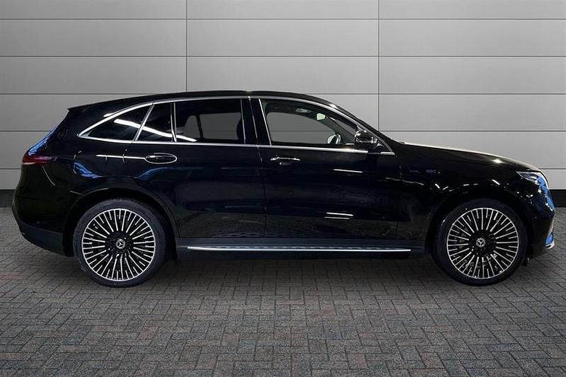 Used Mercedes EQC400 AMG Line Premium Plus 300 kW (408 HP) 2020 Obsidian black SUV
