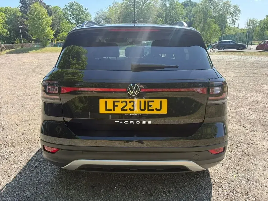 Used VW T-Cross Black Edition 110 HP (80 kW) 2023 Black SUV