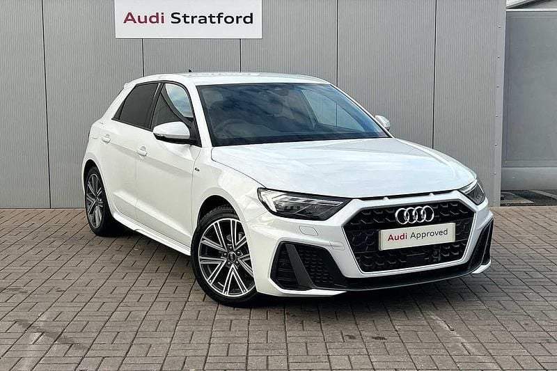 Glacier white metallic New 2025 Audi A1 S-Line Hatchback | £26,950 (Fair price) - Image 1/4
