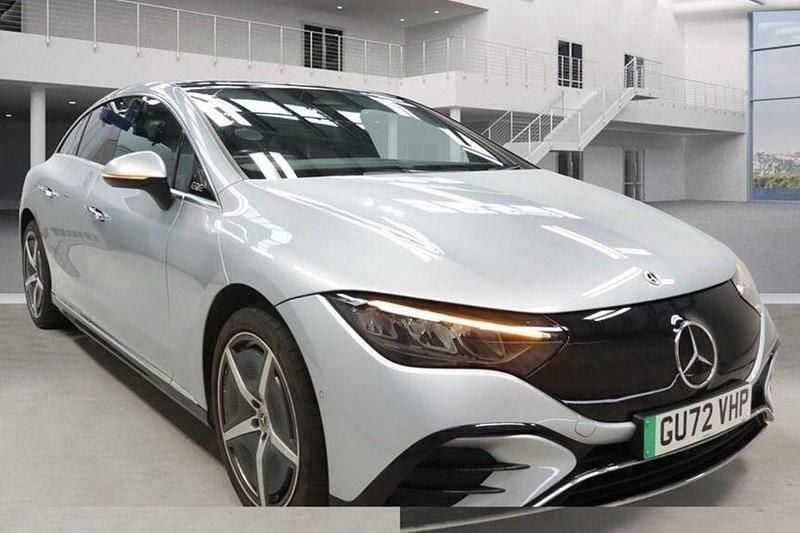 Silver Used 2022 Mercedes EQE350 AMG Line Premium Sedan | £32,840 (Good price) - Image 1/1