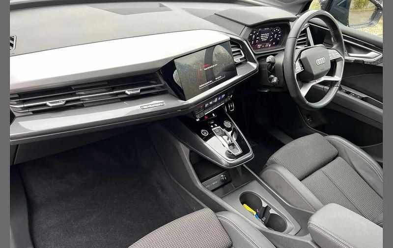 Used Audi Q4 Sportback e-tron S-Line 150 kW (204 HP) 2021 Blue SUV