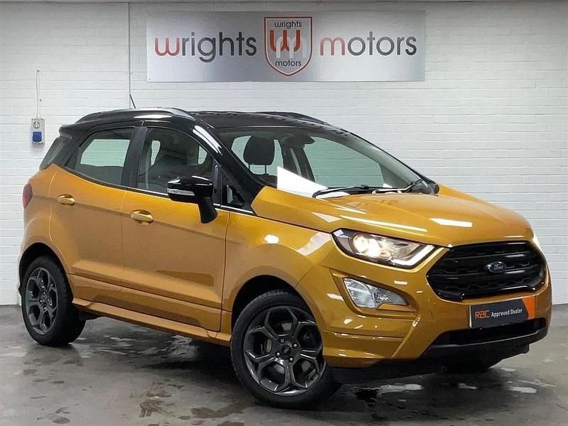 Yellow Used 2019 Ford Ecosport ST-Line SUV | £12,995 (Fair price) - Image 1/3
