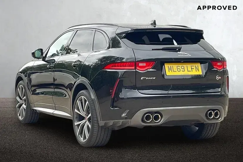 Used Jaguar F-Pace Supercharged 550 HP (404 kW) 2020 Santorini black SUV