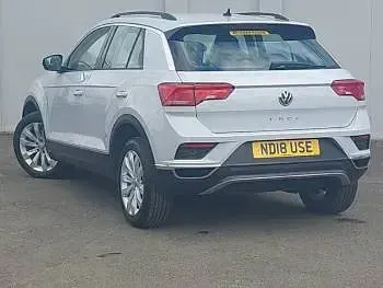 Used VW T-Roc SE 115 HP (84 kW) 2018 Silver SUV