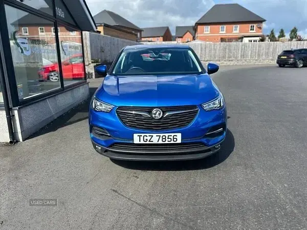 Used Vauxhall Grandland X S 130 HP (95 kW) 2021 Blue SUV