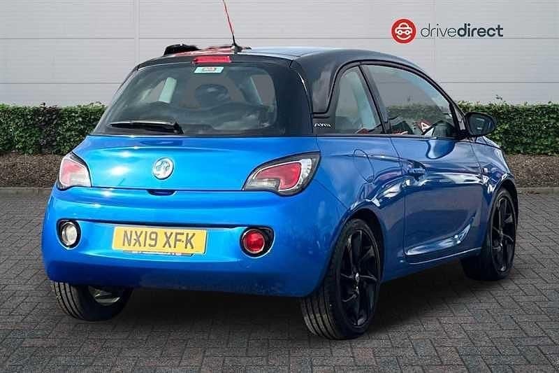 Used Vauxhall Adam 70 HP (51 kW) 2019 Blue Hatchback