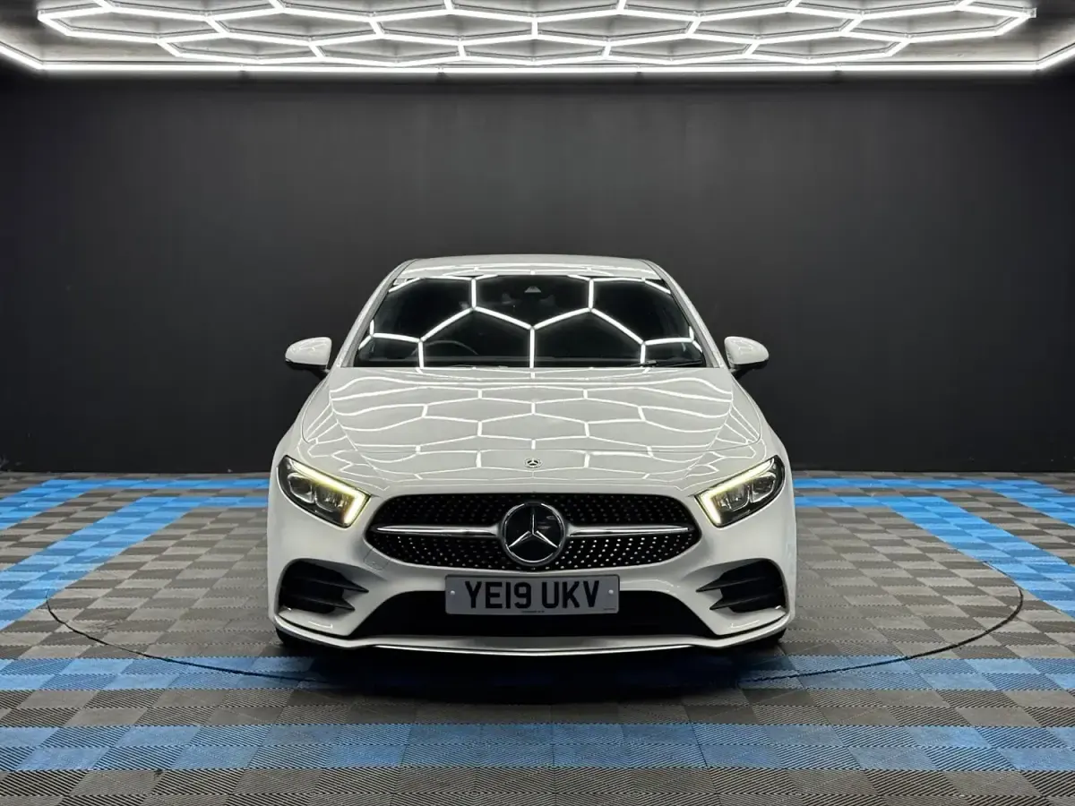 Used Mercedes A220 AMG line 2019 White Hatchback