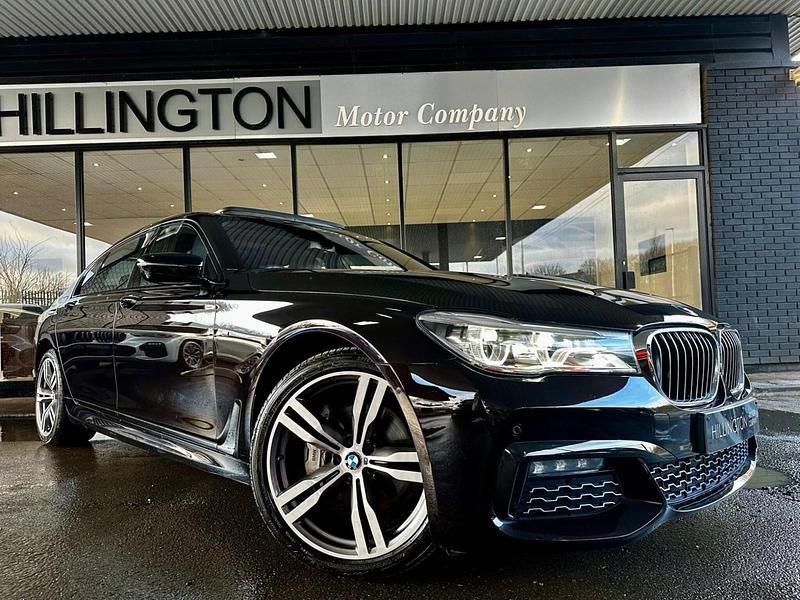 Used BMW 740L M Sport 2017 Black Sedan