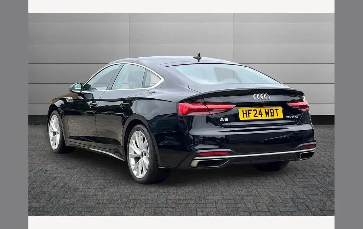 Used Audi A5 Sport 150 HP (110 kW) 2024 Black Hatchback
