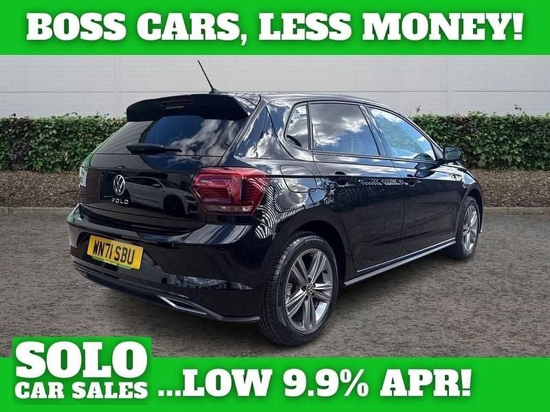 Used VW Polo R-line 110 HP (80 kW) 2021 Black Hatchback