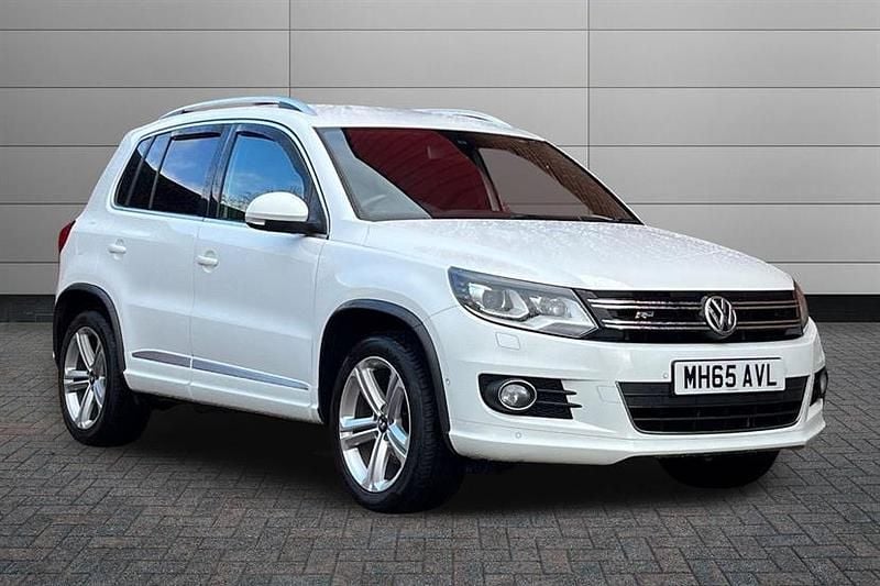 White Used 2016 VW Tiguan R-line Edition SUV | £9,695 (Super price) - Image 1/2