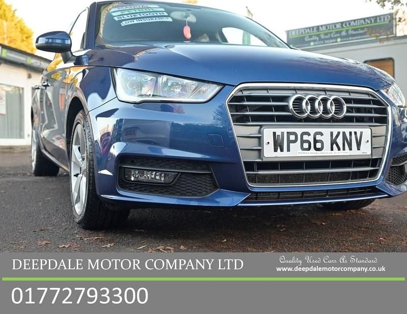 Blue Used 2016 Audi A1 Sportback Sport Hatchback | £7,990 (Fair price) - Image 1/4