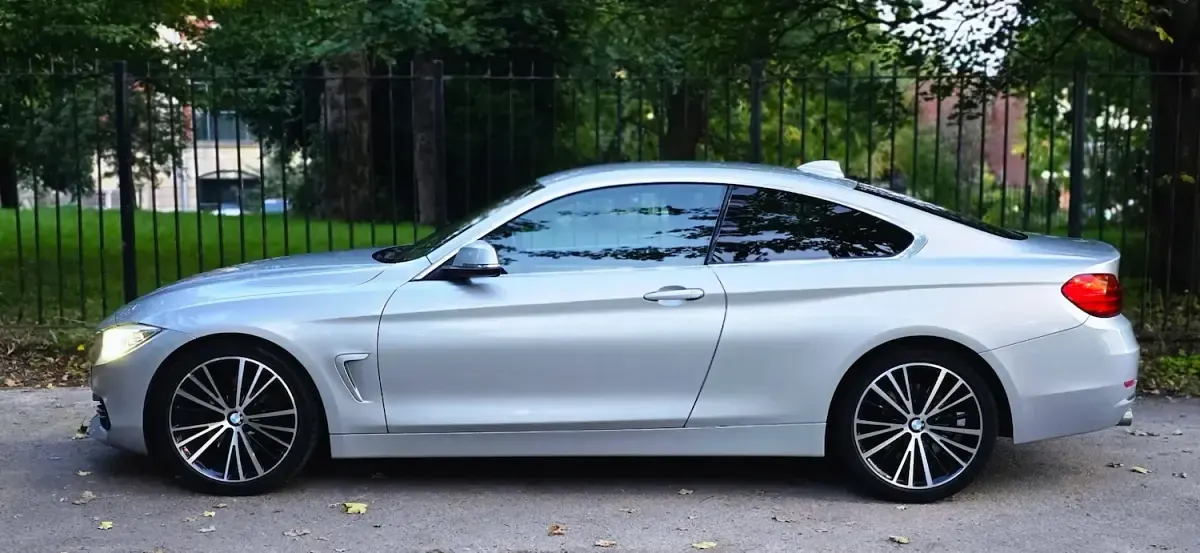 Used BMW 430 Luxury Line 254 HP (186 kW) 2015 Silver Coupe