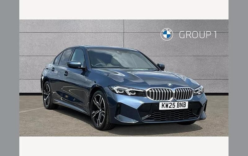 Arctic race blue Used 2025 BMW 320 M Sport Sedan | £39,993 - Image 1/4