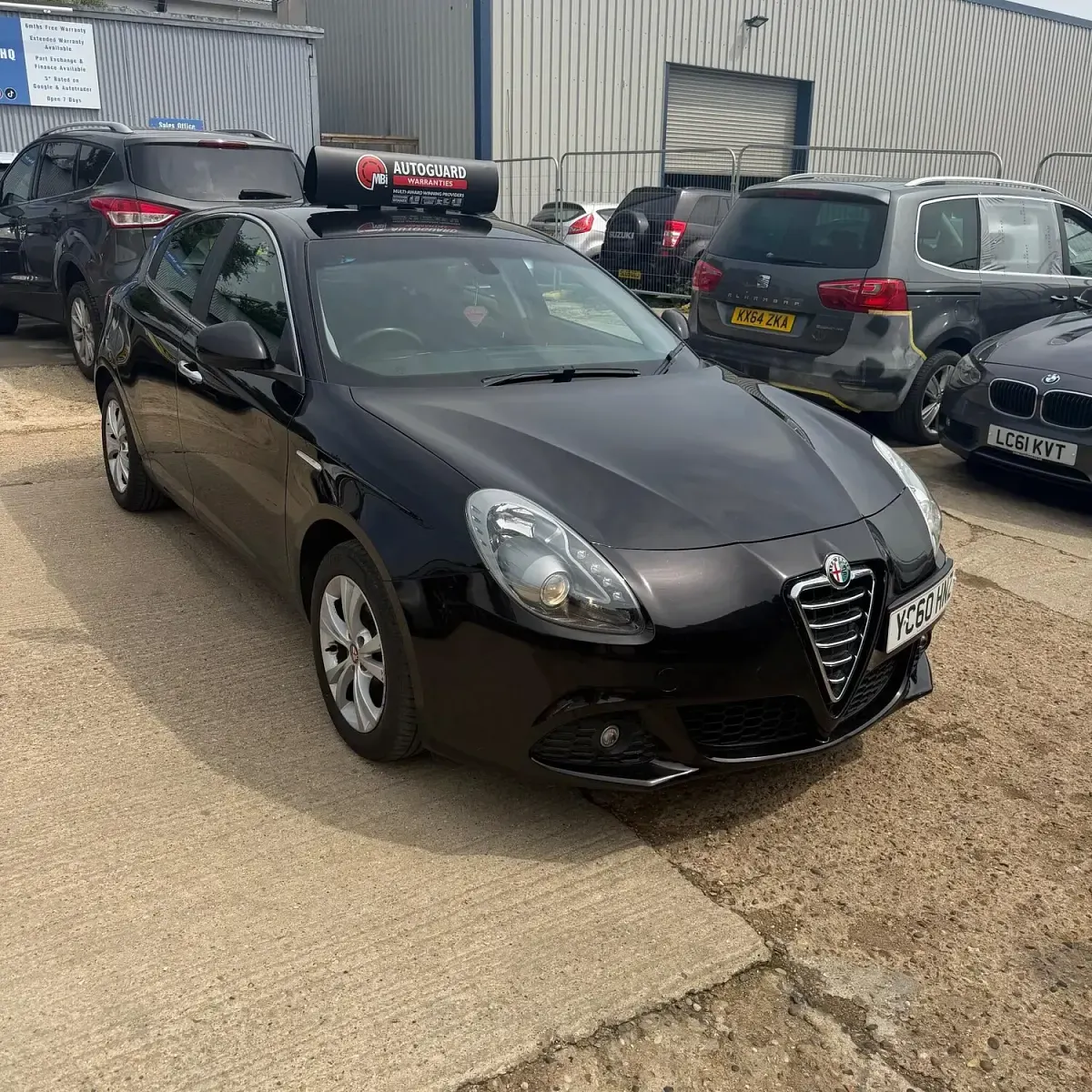 Used Alfa Romeo Giulietta Lusso 2010 Black Hatchback