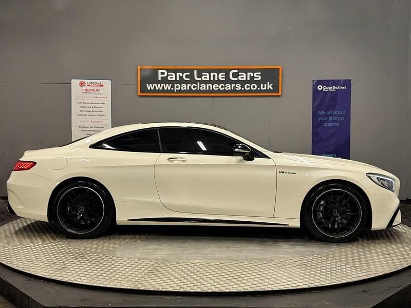 Used Mercedes S63 AMG AMG 612 HP (450 kW) 2018 White Coupe