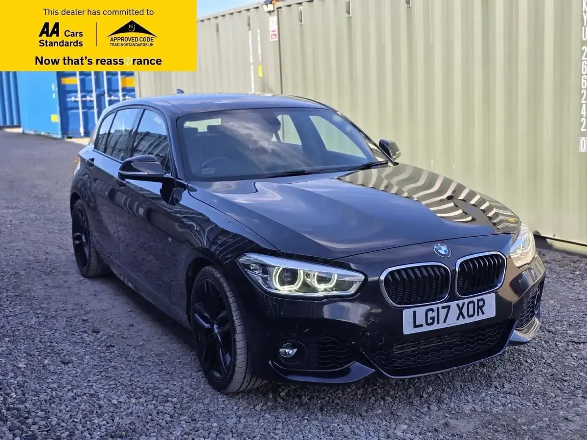 Used BMW 118 M Sport 150 HP (110 kW) 2017 Black Hatchback