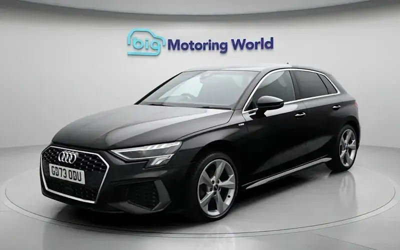 Used Audi A3 Sportback S-Line 150 HP (110 kW) 2024 Black Hatchback